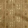 thumbnail image 1 of oneOone Georgette Viscose Brown Fabric Asian Block Sewing Craft Projects Fabric Prints By Yard 42 Inch Wide, 1 of 4