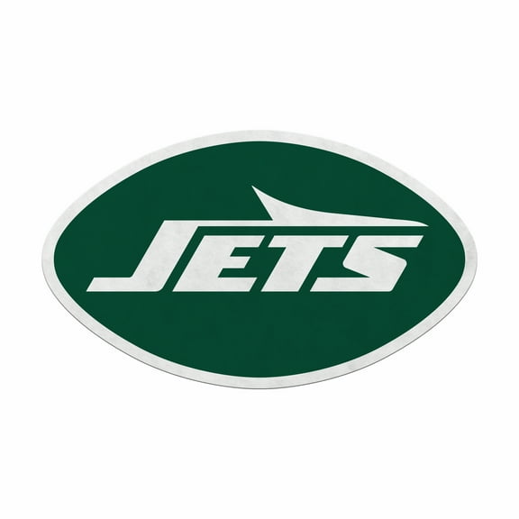 Jets Primary Logo Shape Cut Pennant