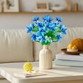 thumbnail image 6 of Artificial Lilies Flowers, Faux Lily Flower, Faux Fake Lilies Plants for Wedding Bouquet Home Party Indoor Floral Arrangements, 1 Pcs, 12.99x5.91", 6 of 6