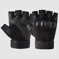 thumbnail image 1 of Guantes sin dedos Guantes sin dedos con nudillo duro, antideslizantes, ajustables, guantes deportivo TOMSHOO Guantes sin dedos, 1 of 7