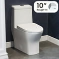 thumbnail image 2 of Sublime II One-Piece Round Toilet, 10" Rough-In 1.1/1.6 gpf, 2 of 16