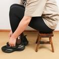thumbnail image 4 of StoneCreek Solid Wood Child Stools, Milking Stool, Wooden Step Stool (2 Pack), 4 of 7