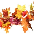 thumbnail image 6 of Coolmade 2 Pack Fall Garland Maple Leaf, 5.9Ft/Piece 7 Colors Hanging Vine Garland Artificial Autumn Foliage Garland Thanksgiving Decor for Home Wedding Fireplace Party Christmas, 6 of 7