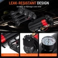 thumbnail image 3 of Qinaqin 150dB 4 Trumpet Train cm de Alturaorn Kit – Global 12V Air para Pickup Truck Car Motorcycle Semi RV SUV Boat 1 Gallon Tank & 150 PSI Compressor Speakers Inline 3L/1 Gallon, 3 of 7