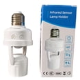 thumbnail image 1 of BTOER Smart Motion Sensor Bulb Holder E27 PIR Induction Sensor Adapter LED Lamp Holder, 1 of 6