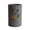 Large - Dark Gray, variant on Jack O'Lantern Candle Holder, Rustic Resin Pumpkin Face Lantern, Cylindrical Hollow Face Tealight Holder for Halloween Mantel & Window Decor, Small, Light Brown
