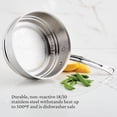thumbnail image 2 of Hestan - Collection Provisions - Insert de Cuiseur Vapeur en Acier Inoxydable, 3 Pintes, 2 of 8