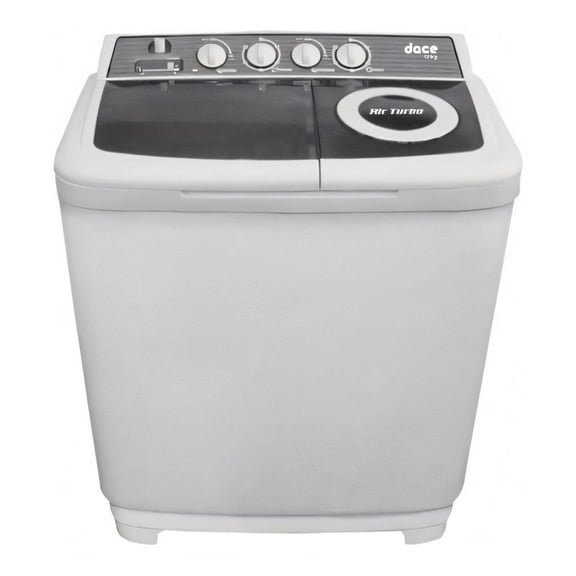 Lavadora Dace De Dos Tinas Capacidad De Lavado Hasta 12 Kg Y Centrifugado Hasta 6 Kg