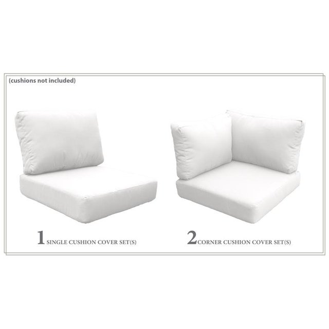 TK Classics High Back Cover Set in Sail White for FLORENCE-03c