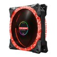 thumbnail image 1 of Magic Diamond 120mm ARGB PWM Ventilador con cubierta para PC Sistema de enfriamiento de computadora, 3Pin 5V Soporte de iluminación controlada por programa, Ventilador de enfriamiento silencioso RGB, 1 of 1