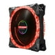thumbnail image 1 of Magic Diamond 120mm ARGB PWM Ventilador con cubierta para PC Sistema de enfriamiento de computadora, 3Pin 5V Soporte de iluminación controlada por programa, Ventilador de enfriamiento silencioso RGB, 1 of 1