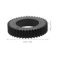thumbnail image 2 of WRITWAA 6pcs Bill Counter Machine Part Wheel Black Plastic for Money Counting in Banks Operations, 2 of 8