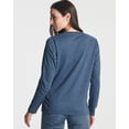 thumbnail image 4 of Real Essentials 4 Pack: Women's Cotton Classic-Fit Long-Sleeve Crewneck T-Shirt (Available in Plus Size), 4 of 6