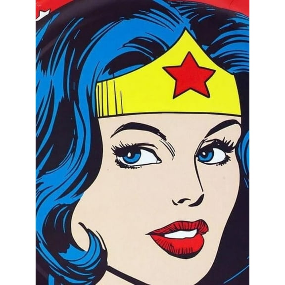 Wonder Woman Diamond Art Painting Kits for Adults, Diana Prince Full Drill Diamond Dots Paintings for Beginners, Round 5D Paint with Diamonds Pictures Gem Art Painting Kits DIY Crafts Kits 12x16inch