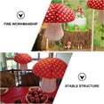 thumbnail image 2 of MLINS 2Pcs Mushroom Shape Lantern Decorative Hanging Lantern Party Layout Lanterns, 2 of 6