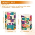 thumbnail image 6 of Yayeee Flameless Candles with Remote Flickering Battery Operated Multi Color Changing, Purple Geometric, 6 of 7