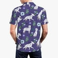 thumbnail image 6 of Wukai Cute Dog Men’s Polo Shirts,Quick-Dry Athletic Shirt,Classic Fit Shirts-X-Large, 6 of 8