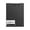 Black, variant on A4 Clipboards Foldable Folder Clipboard, Plastic Clipboards with Double Low Profile Clip, File Folder Storag Clip Board, 12.6"x9.5"