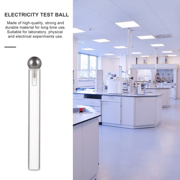 HONMEET 2Pcs Electricity Test Balls Teaching Apparatus for Middle School Science Curriculum