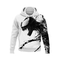 thumbnail image 2 of Sudadera con capucha de manga larga con estampado 3D de héroe Venom de Marvel de MINISO para hombres y mujeres, de alta gama, cómoda y cálida tela para otoño e invierno, 2 of 4