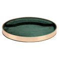 thumbnail image 1 of Almencla Plateau à Bijoux Ovale Support Vitrine Comptoir Commode Fournitures Vert, 1 of 7