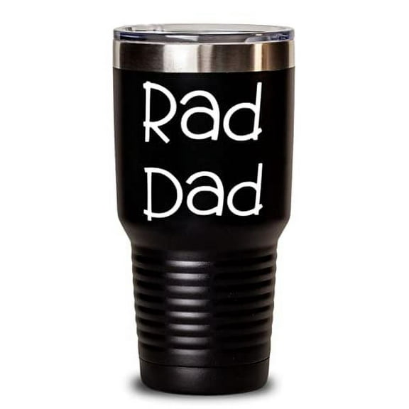 Father For Dad, Rad Dad, Useful Father 30oz Tumbler, Stainless Steel Tumbler Fro