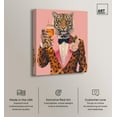 thumbnail image 2 of Tiger Bellini Suit Canvas Tiger Glam Wall Art by Art Remedy, Gallery Wrapped, 16" x 20", 2 of 7