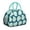 Greenish-blue-46, variant on Insulated Lunch Bag Women, Reusable Seashell Conch Swirl Pattern Tote Lunch Box, Leakproof Cooler Lunch Bags for Work Office Travel Picnic
