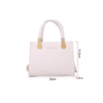 thumbnail image 2 of Bolsa Crossbody Para Mujer Bandolera Elegancia Moda Bolsa Blanco, 2 of 4