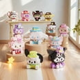 thumbnail image 2 of -figuras de Anime Sanrio Hello Kitty, bloques de construcción, My melody Kuromi, muñecas ensambladas, Cinnamoroll, regalos para niños, 2 of 5