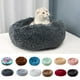 thumbnail image 2 of Cama redonda de felpa suave para mascotas Cama suave para gatos Cama para gatos, 2 of 8