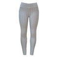 thumbnail image 2 of Mallas casuales para mujer Malla transpirable con bolsillos para deportes de gimnasia (S gris) JShteea Para Estrenar, 2 of 8