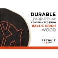 thumbnail image 5 of Onix Recruit Pickleball Paddle, Entry-Level, 7-Ply Baltic Birch Wood, Padded Grip Handle, 5 of 13