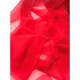 thumbnail image 2 of Twinkle Shimmery Sheer Organza, 60" Wide, Sells by the Yard from Sal Tex Fabrics, Red, 2 of 3