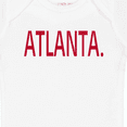thumbnail image 4 of Inktastic Atlanta in Red Text Boys or Girls Baby Bodysuit, 4 of 5