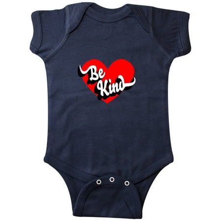 

Inktastic Be Kind Big Red Heart Gift Baby Boy or Baby Girl Bodysuit