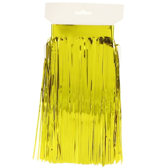 Grass Skirt Fringe Decoration Hawaiian Luau Garland Props Venue Setting Table Birthday Party Banquet Plastic