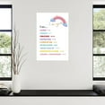 thumbnail image 3 of Christian Bible Affirmations for Kids Poster Sunday School Kids RoomChild of God Sign, Nursery (1) Canvas Painting Wall Art Poster for Bedroom Living Room Decor, 3 of 5