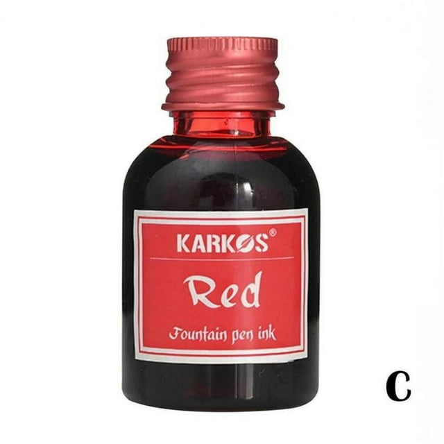 30ml Colorful Fountain Pen Ink Refilling Inks Stationery School Universal Fountain Writing Ink Pen
