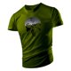 thumbnail image 1 of Camiseta holgada y transpirable para hombre, Top deportivo informal de gran tamaño para correr, Fitness, estampado de Calavera, ropa de calle de Hip-Hop, 4XL, 1 of 4