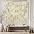 thumbnail image 5 of Yellow Geometric Large Tapestry for Bedroom Wall Hanging Tapestry, Contemporary Art Modern Abstract Ceiling Backdrop Tapestries Poster Blanket Wall Decor for Teens Room Living Room Dorm 100" x 59", 5 of 8