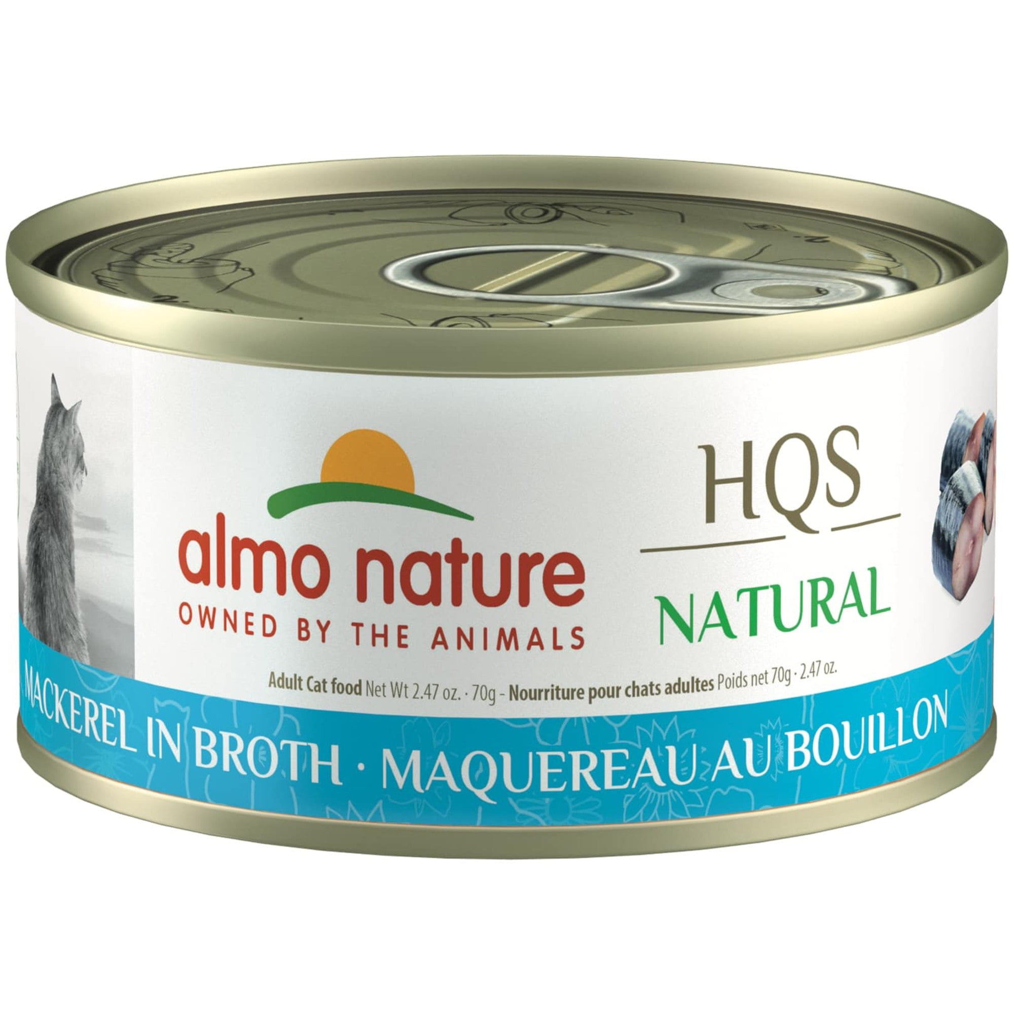 Almo Nature HQS Complete Cat Grain Free Tuna with Quinoa In Gravy Canned Cat Food Almo Nature HQS Complete Cat Grain Free Tuna with Quinoa In Gravy Canned Cat Food