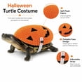 thumbnail image 5 of Halloween Jack O Lantern Turtle Shell Cover, Soft Plush Pumpkin Tortoise Outfit with Adjustable Strap, Cute Reptile Pet Halloween Cosplay Accessory, 5 of 8