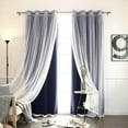thumbnail image 2 of Best Home Fashion, Inc. Mix & Match Curtain Panel (Set of 4), 2 of 7