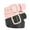 Black Pink, variant on Women's Adjustable PU Belts Belt 2 Pack Bead Belt Loops Casual Skinny Ratchet All Seasons Belt Black Khaki X-Small-Large