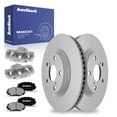 thumbnail image 4 of AutoShack Front Brake Rotors Ceramic Brake Pads Calipers | Replacement for 2009-2018 Toyota RAV4 2.5L 3.5L V6 4WD AWD FWD | Coated | 8-PC Brake Kit | ArmorStop, 4 of 4