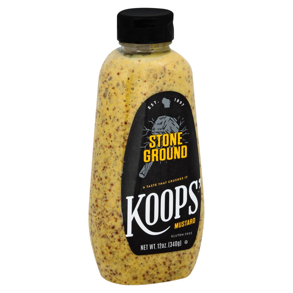 Koops' Stone Ground Mustard, 12 oz
