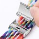thumbnail image 5 of 2 piezas compatibles con Apple Watch Iwatch Bands 38 mm 40 mm 41 mm Mujeres Hombres, Pulsera deportiva elástica trenzada ajustable Solo Loop para Iwatch, 5 of 5