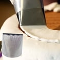 thumbnail image 3 of vlrwzc Extra Large Stainless Steel Nozzle Icing Piping Nozzles Cream Cake Decorating Tools Pastry Tip Fondant Baking Accessories, 3 of 6