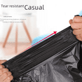 thumbnail image 3 of Bolsa de basura desechable, chaleco grueso para el hogar, bolsa de plástico grande negra de mano, 3 of 3